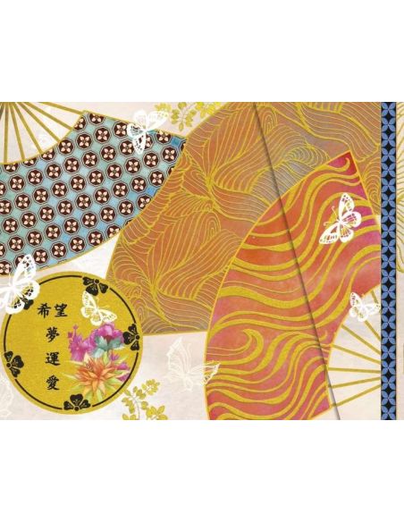 Madame butterfly tarjetas/sobr