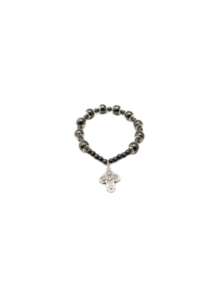 Pulsera elastica hematites