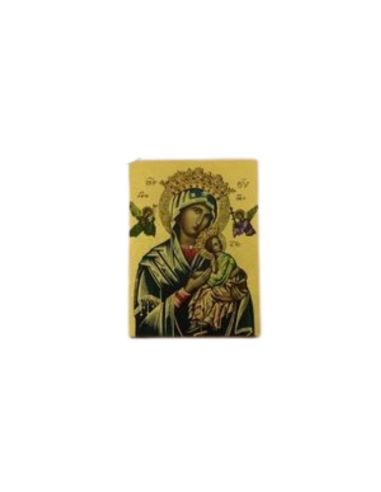 Tabla 8x10,5 cm icono perp.socorro