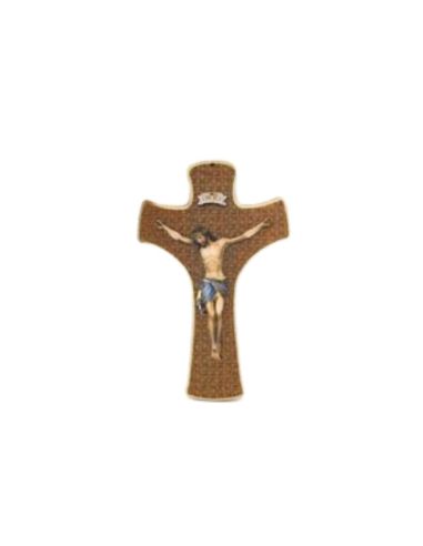 Cruz cristo inri 19x12 cm