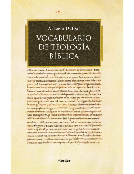 Vocabulario de teología bíblica|Libreriasalesiana