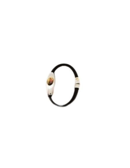 Brazalete pequeño goma virgen carmen
