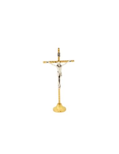 Cruz metal dorado 12,5cm (24)