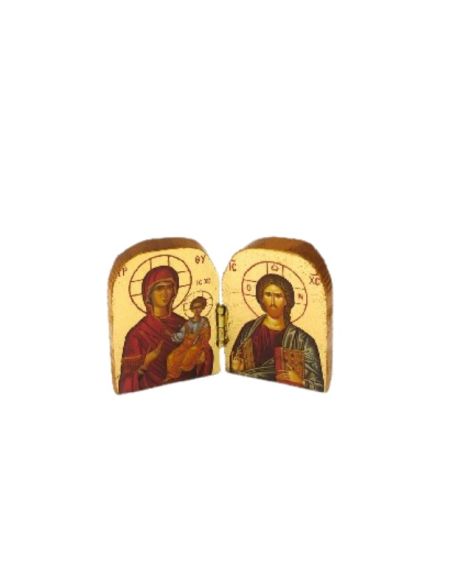 Icono diptico griego a1g 5 x 4