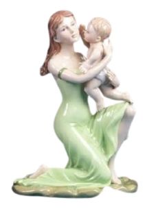 Maternidad 19 cm porcelana