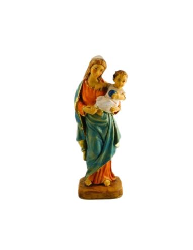 Virgen con niño, 15 cm s/50
