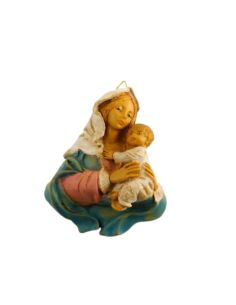 Virgen con niño, colgar, 7 cm,s/118