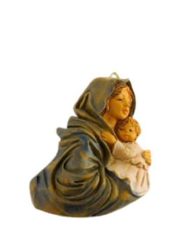 Virgen con niño, colgar, 7 cm,s/119