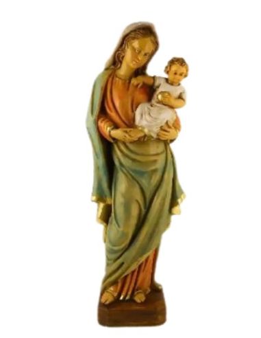 Virgen con niño, 22 cm, s/136