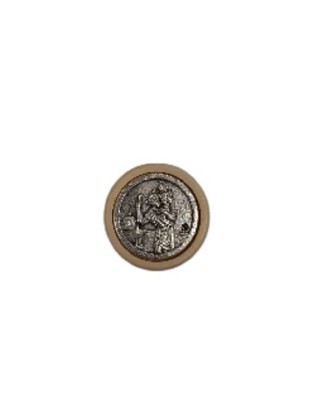 Iman madera metal 22mm san cristobal