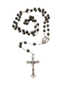 Rosario hematite milagrosa 6mm.