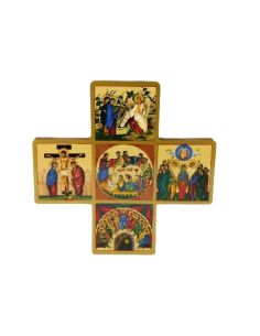Icono crucifixion 11*11.5 e 14 c