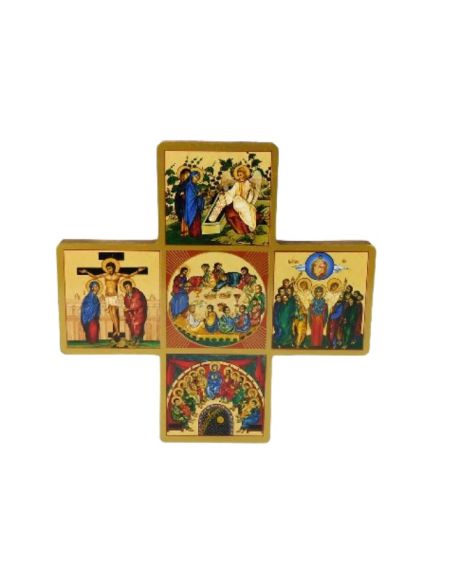 Icono crucifixion 11*11.5 e 14 c