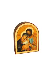 Icono mesa arco oro sagrada familia 9x7,5x2,5
