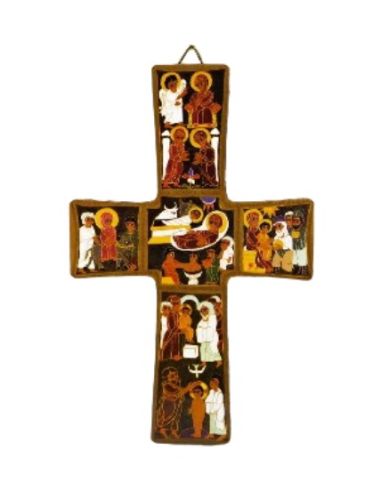 Icono cruz natal,23x35 crn-3