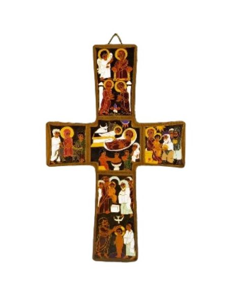 Icono cruz natal,23x35 crn-3
