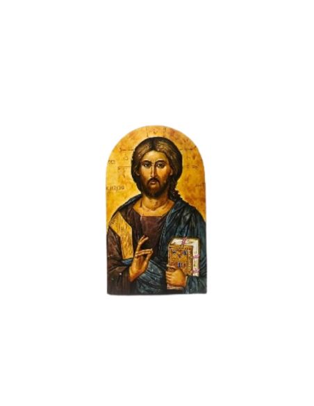 Icono cristo, lc,pie arco, 6,5x10,5 gs-1