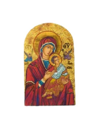 Icono virgen p.,pie arco, 6,5x10,5 ps-1