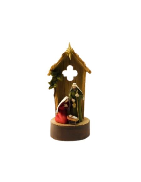 Nacimiento 25cm. con luz  pb13712 (2) (12)
