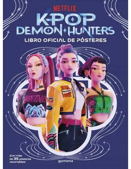 KPop Demon Hunters: Libro oficial de pósteres