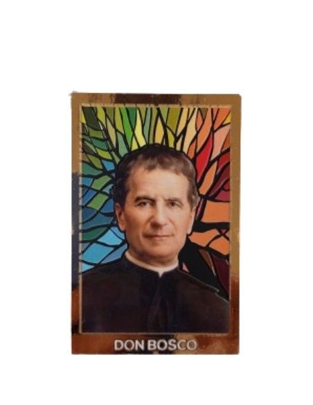 Imán madera 3mm 5,3x8cm mosaico don bosco