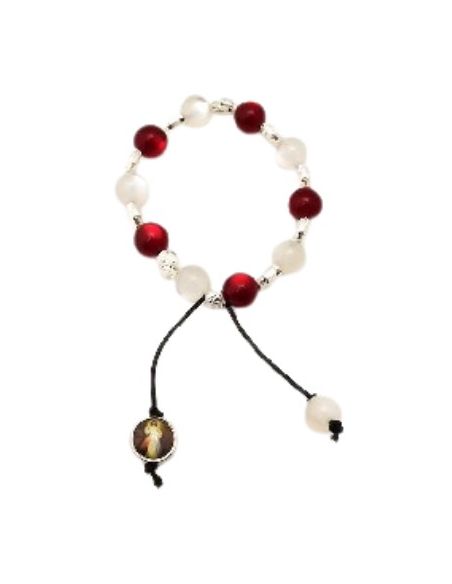 Brazalete decena elastico misericordia de jesus