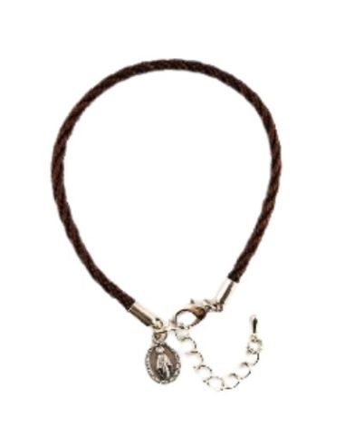 Pulsera cordón nylon milagrosa marron