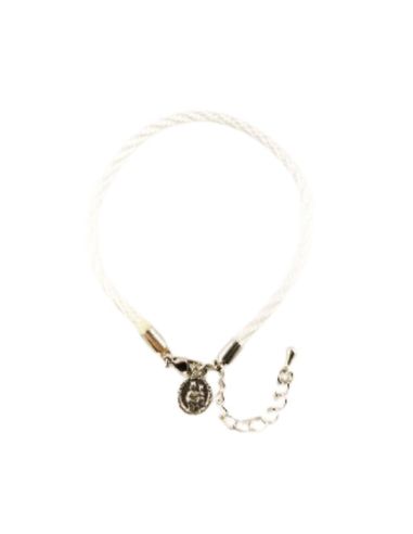 Pulsera cordón nylon milagrosa blanco