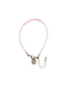 Pulsera cordón nylon milagrosa rosa