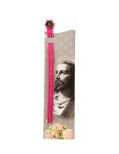 Pulsera cuero padre nuestro colores surtidos