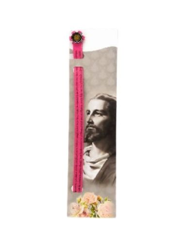 Pulsera cuero padre nuestro colores surtidos