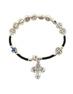 Pulsera medallas san benito 257