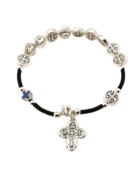 Pulsera medallas san benito 257|Libreriasalesiana