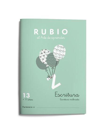 Escritura rubio 13