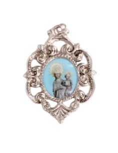 Medallon barroco. nsox. 80x59mm (100)
