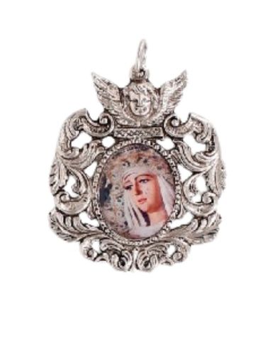 Medallon angel. nsox. 66x56mm (100)