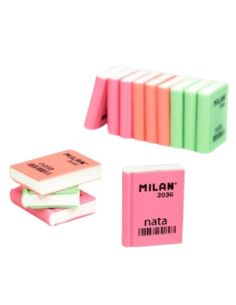 Goma milan nata forma de libro (12.7x12.4x2.9)