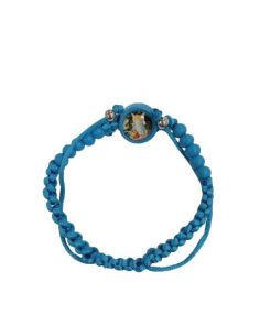 Brazalete Niños Cuerda Azul Angel Guarda Puente