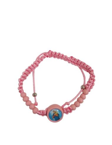 Brazalete Niños Cuerda Rosa Maria Auxiliadora