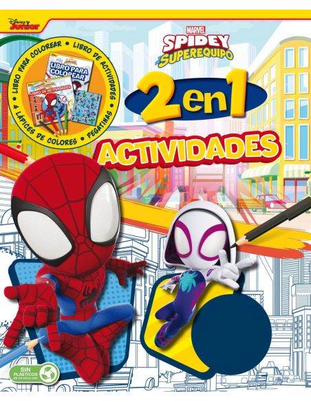 Spidey y su superequipo. actividades 2 en 1