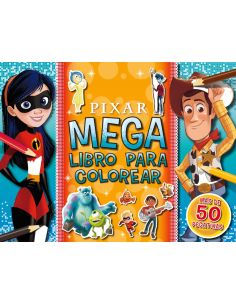 Pixar. megalibro para colorear