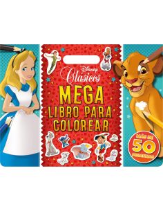 Clásicos disney. megalibro para colorear