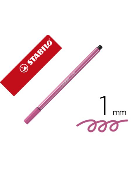Rotulador Stabilo Acuarelable Pen 68 Heliotropo Punta Gruesa 1Mm