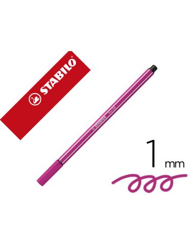 Rotulador Rosa Stabilo Acuarelable Pen 68 Punta Gruesa 1Mm