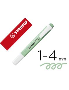Rotulador Verde Menta Stabilo Fluorescente Swing Cool Pastel