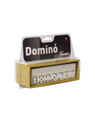 Domino Chamelo Fournier Ficha Marfilina En Caja De Plastico En Blister