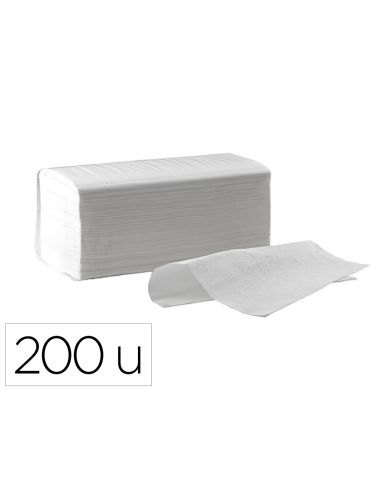 Toalla De Papel Secamanos Dahi Z Celulosa 2 Capas Caja Con 20 Paquete De 200 Unidades