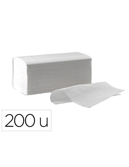 Toalla De Papel Secamanos Dahi Z Celulosa 2 Capas Caja Con 20 Paquete De 200 Unidades