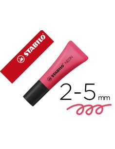 Rotulador Stabilo Fluorescente 72 Rosa Neon