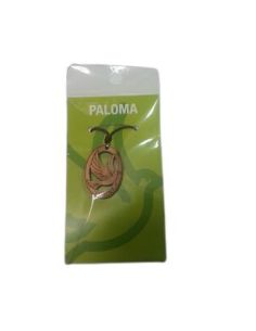 Colgante Madera Olivo Paloma Yohnah***